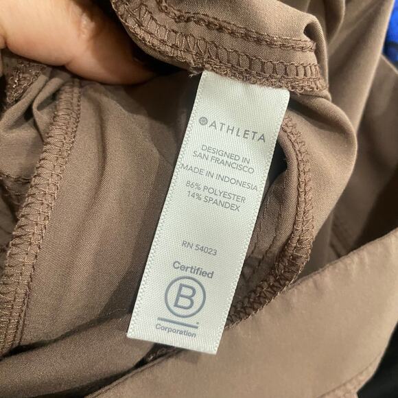 Athleta Chelsea Utility Joggers Mineral Brown Size 6 - Picture 10 of 12